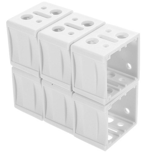 6 Pcs Replacement Brackets Curtain Holders Shutter Blinds Parts for - Picture 11 of 12