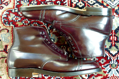 Alden 39628H Perforated Cap Toe Boot