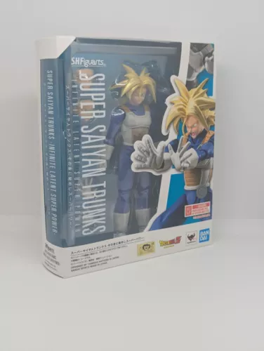Figura de acción Dragon Ball Z S.H.Figuarts Super Saiyan Trunks (poder latente)