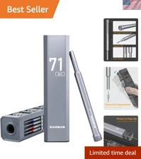 71-in-1 Precision Screwdriver Set: Compact Multi-Bits Tool Kit for Electronics