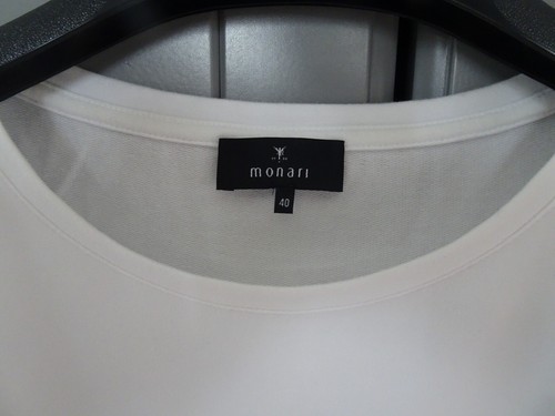 Monari T-Shirt Gr.40 Glitzer mit Aufschrift - Bild 2 von 4