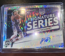 2020-21 Panini Optic Jahmi’us Ramsey Rc Auto Ssp Pulsar Signature /17 Series 