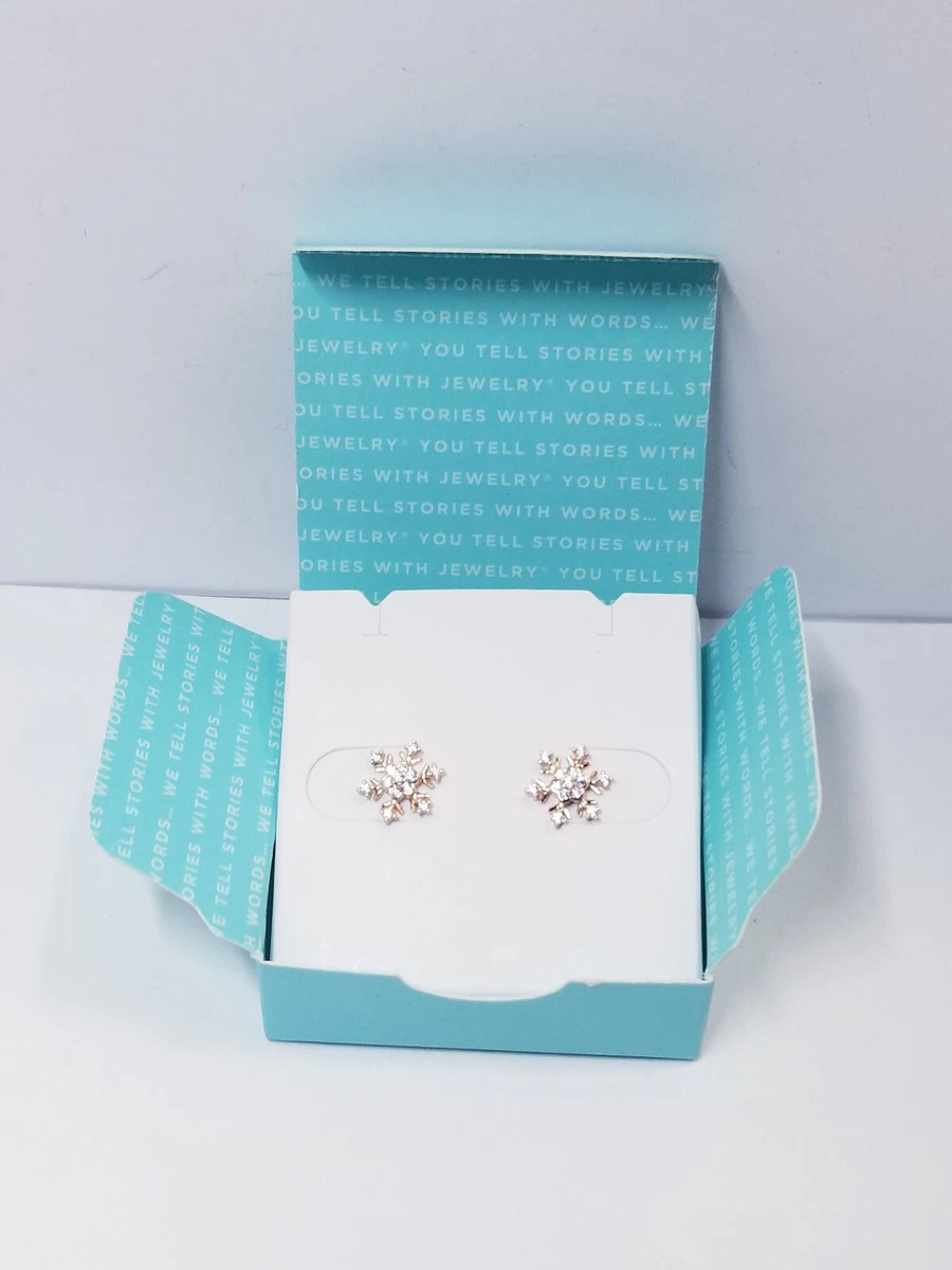Origami owl hotsell snowflake earrings