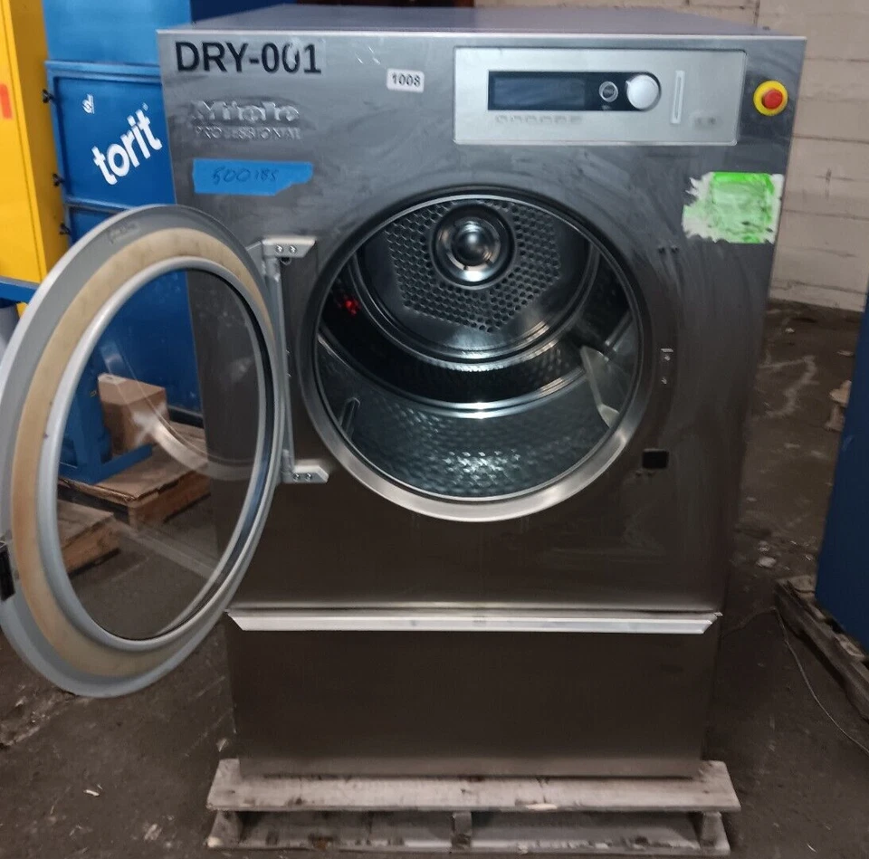 MIELE PT8407 EL BSS INDUSTRIAL TUMBLE DRYER STAINLESS STEEL 16-20 KG CAPACITY - Image 2 of 4