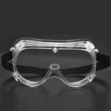 Clear Anti-Fog Safety Goggle Protective Eyewear for Lab Home Classroom Workplace