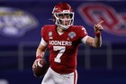 Spencer Rattler Signed Oklahoma Sooners Jersey (Beckett ) 2021 Sophomore QB — photo 6