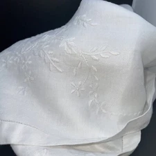 White Linen Table Runner 68x20”