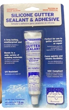 Gibraltar Building Products 1 oz. Clear Silicone Gutter Sealant
