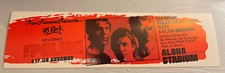 STEVIE RAY VAUGHAN POLICE BRYAN ADAMS UNUSED RED CONCERT TICKET HONOLULU 2/25/84
