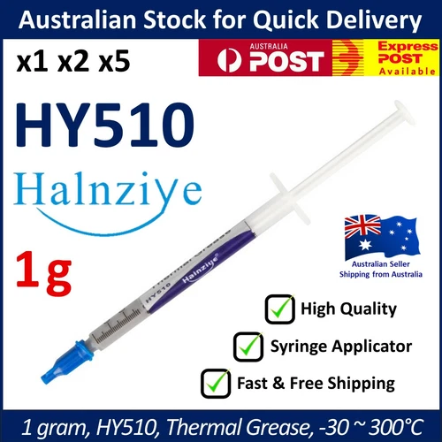 Thermal Paste HY510 1g CPU GPU Heatsink Silicon Grease Compound