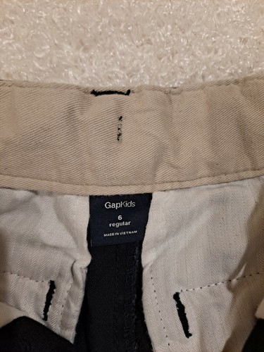 Gap Kids Boys Size 6 Regular Navy Blue Dress Uniform Pants Adjustable Waist - Picture 3 of 5