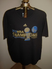 THE GO-TO TEE adidas 2017 NBA CHAMPIONS locker Room/Authentic Edition T-shirt LG
