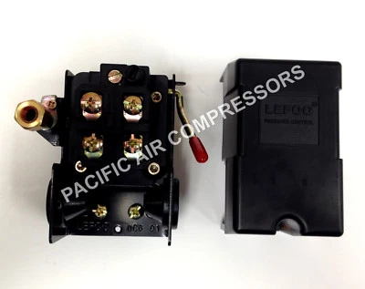 CAMPBELL HAUSFELD REPLACEMENT CW212700SJ REPLACEMENT PRESSURE SWITCH. FOUR PORT. 95-125 PSI