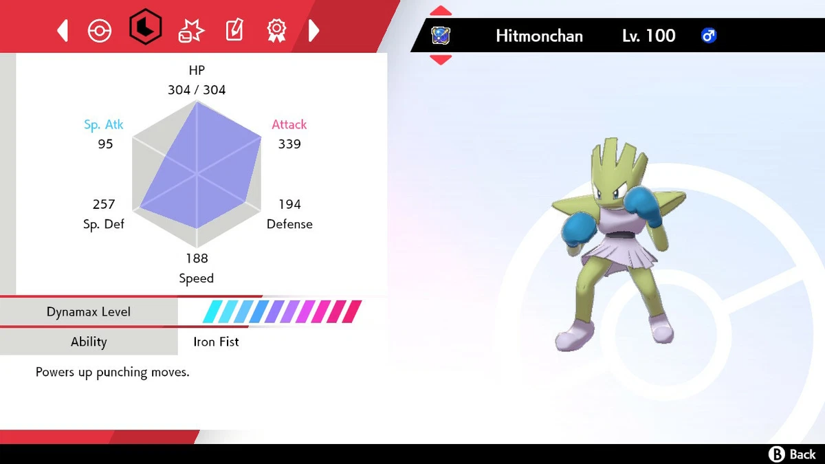 Pokemon Sword and Shield Hitmonchan