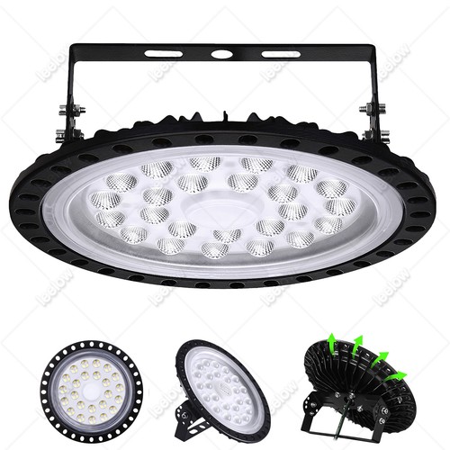 100W 200W 300W LED Hallenbeleuchtung Deckenstrahler Hallenstrahler Industrielamp - Bild 236 von 281