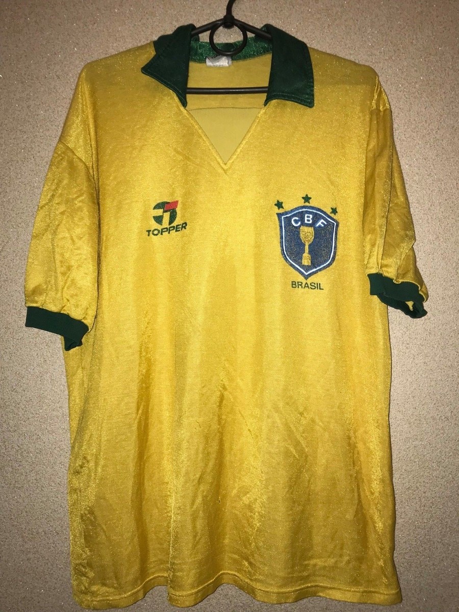 【保管正規品】90s ブラジル　ホームユニフォーム　vintage BRASIL 90s】ブラジル代表 ユニフォーム 10番 CCS製 - メルカリ