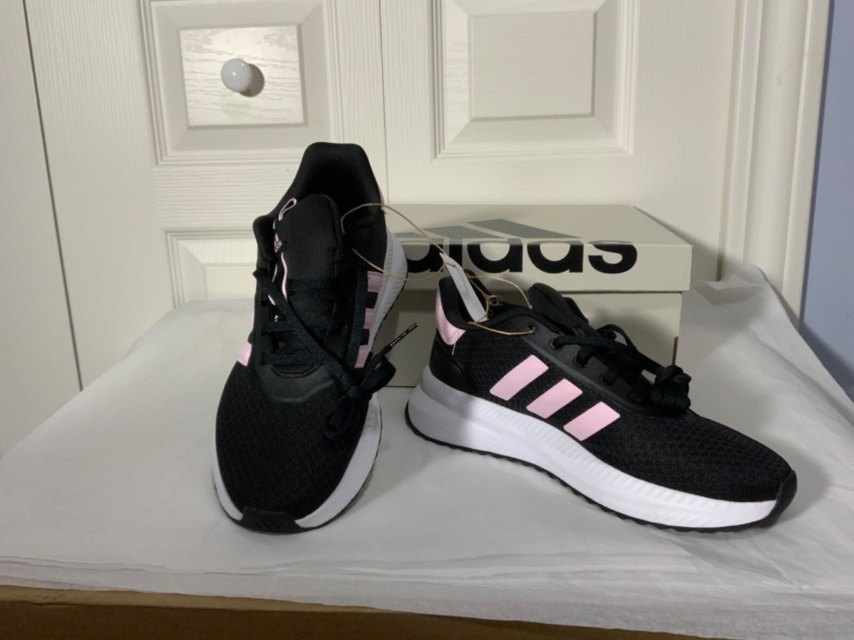 adidas Ladies' Size 6, X_PLR Path Sneaker Running Shoes, Black/Pink