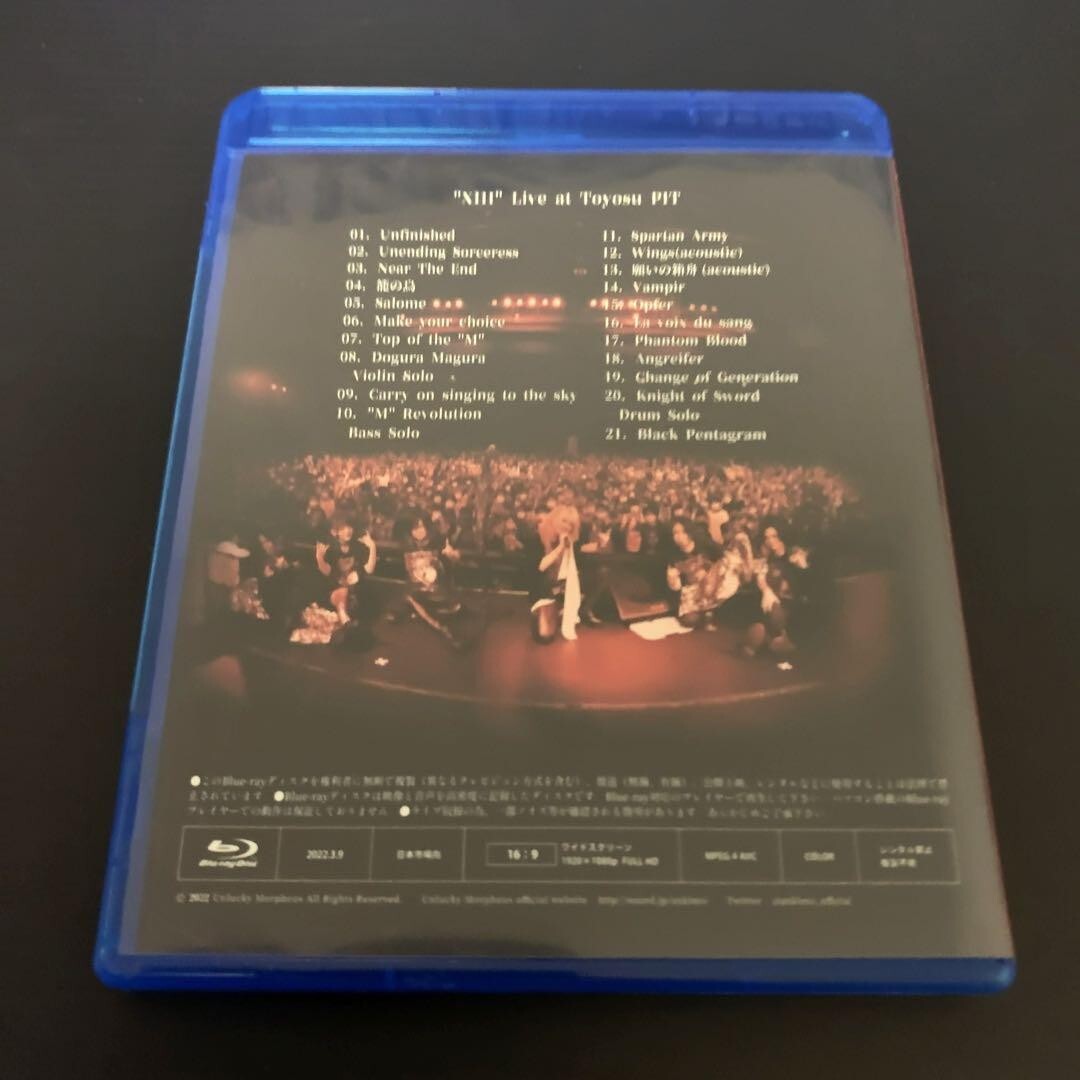 Unlucky Morpheus XIII Live at Toyosu PIT Blu-ray Japan ANKM