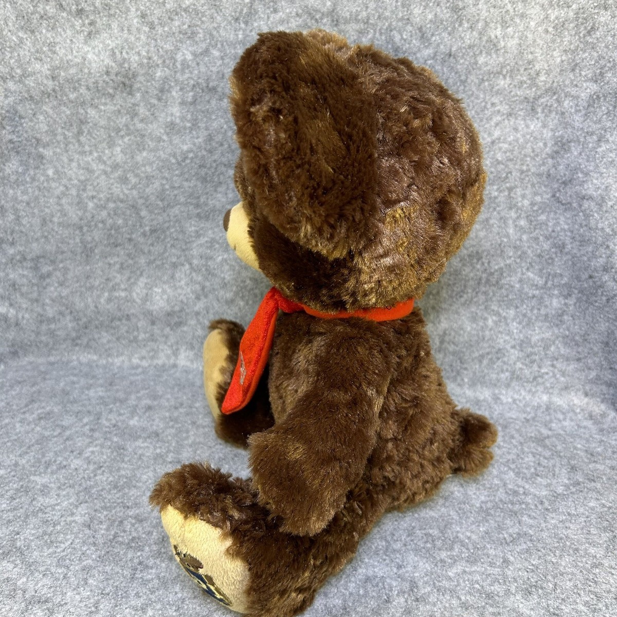 Disney Japan UniBearsity Plush Mocha Stuffed Animal Brown Teddy