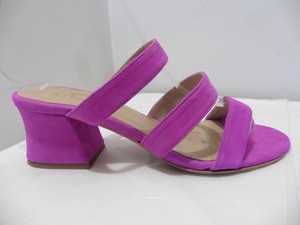 cerise pink suede shoes