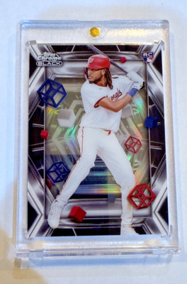 James Wood - 2025 Topps Chrome Black  - Depth of Darkness - Case Hit Rookie Card