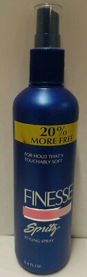 Vintage Finesse Spritz Styling Spray 8.4 fl oz Special Value! Movie Prop, Rare