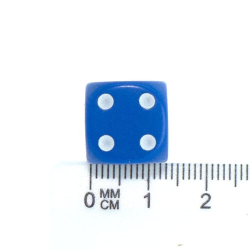 14mm Spot Dice (Select Colour) // D6 6 Sided Wargame Educational Maths Games TDL - Picture 14 of 38