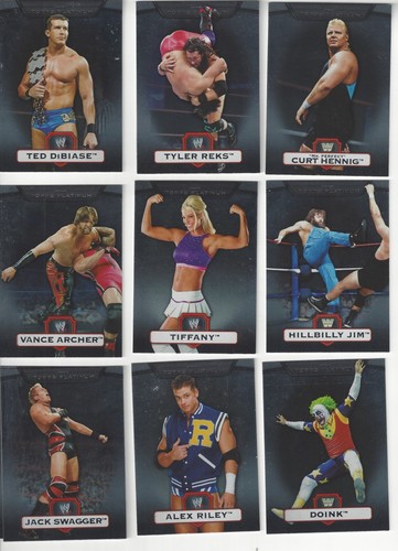 2010 Topps Platinum WWE base cards RCs refractors inserts pick your card - Picture 53 of 163