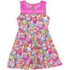 NWT Authentic Shopkins girl B-day or any occasion dress L 10/12 