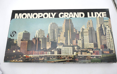 Monopoly Grand Luxe Holzversion Brettspiel Carlit Komplett