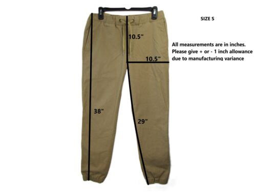 Goodfellow & Co Mens Athletic Slim Fit Chino Style Khaki Jogger Activewear Pants - Picture 9 of 11