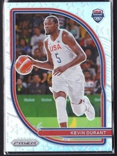 2020-21 Panini Prizm Team USA Kevin Durant  #3  Silver Prizm