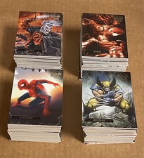 2023 Fleer Ultra Marvel Midnight Sons partial set lot of 80/100 different cards