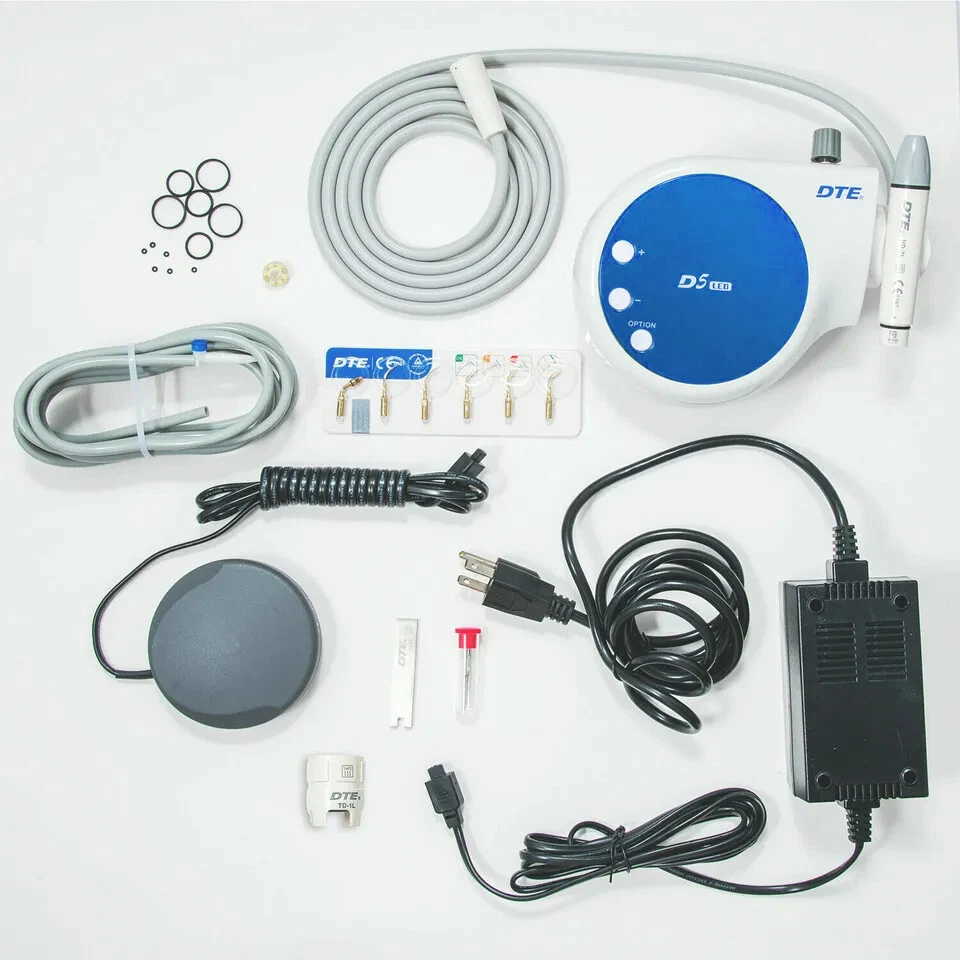 Escalador piezoeléctrico ultrasónico dental LED pájaro carpintero original pieza de mano SATELEC Foto 4 de 4