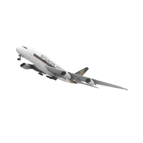 1/120 A380 Singapore Airlines Airliner Paper Model Fighter Aircraft Unassembled - Picture 1 of 16