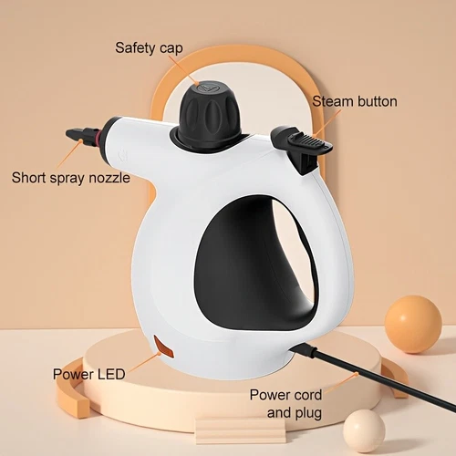 Handheld High Temp Steam Cleaner High Pressure Household Cleaning Machine 1050W - Picture 10 of 18