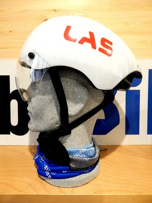 Casco triathlon LAS TT CRONO white red | eBay