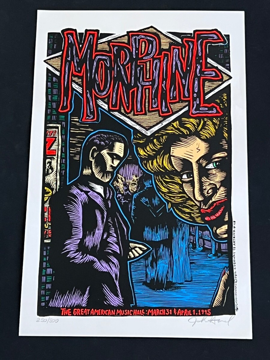 Morphine Original Concert Poster Signed #'d Great American Music