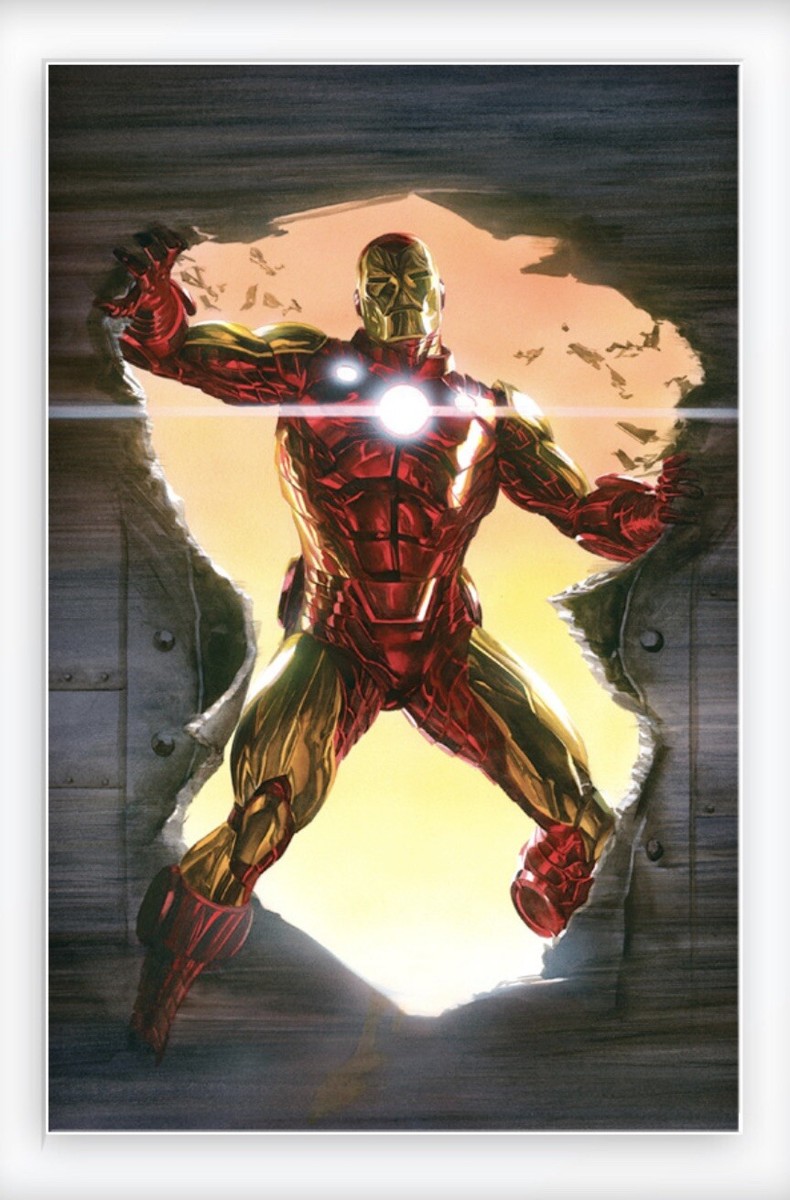 Topps Marvel Collect Alex Ross Art Iron Man 329CC Digital | eBay