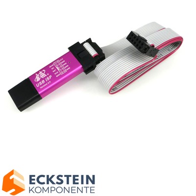 USBASP ISP AVR progisp Programmer  download Adapter fr AVR MCU Entwicklungsboard