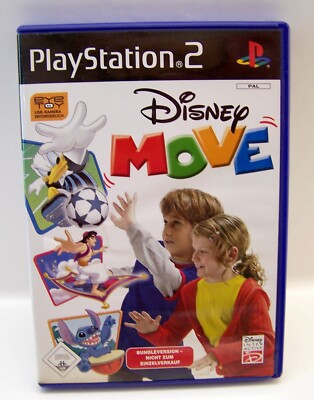 Disney Move - PlayStation 2 Spiel mit Benutzerhandbuch