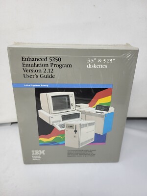 IBM Enhanced 5250 Emulation Program Version 2.12 User's Guide w/Disks New/Sealed