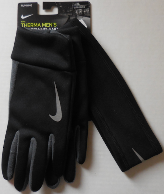 Nike Therma Mens Headband and Glove Set 