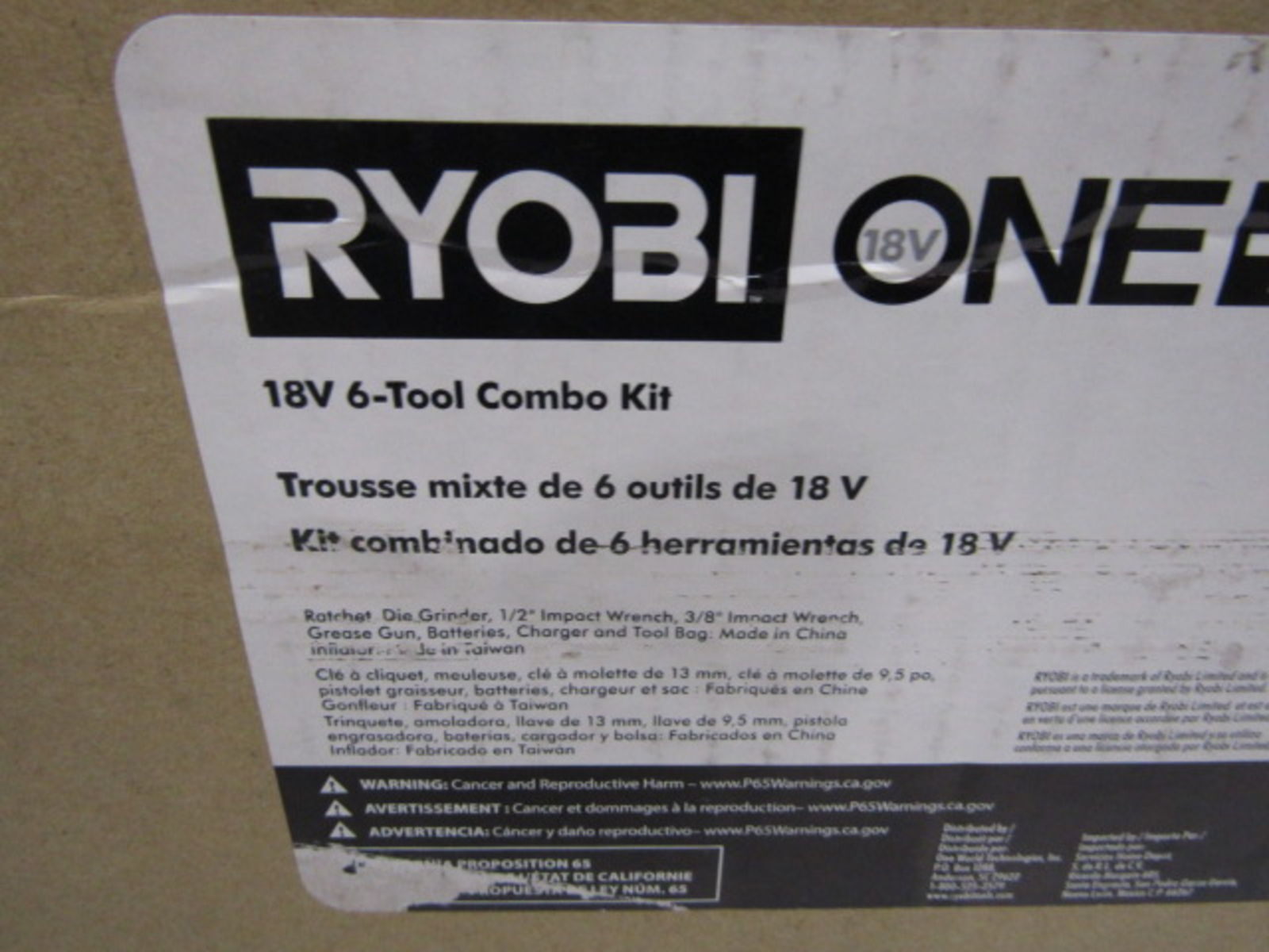 Ryobi PBLCK16K2N One 18V 6Tool Ultimate Automotive Starter Kit eBay