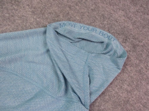 Camicia Uomo Lululemon Extra Large Blu Athleisure Traspirante Wicking Yoga Pilates - Foto 5 di 17