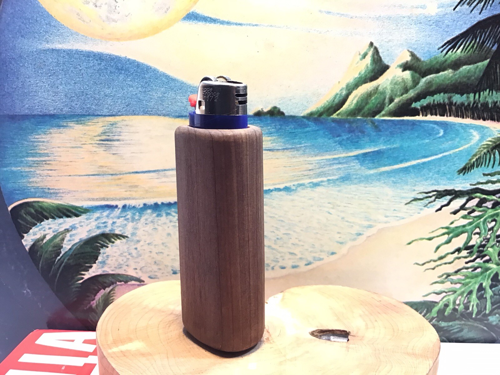 Case Bic Holder Survival Fire Starter Unique Craft