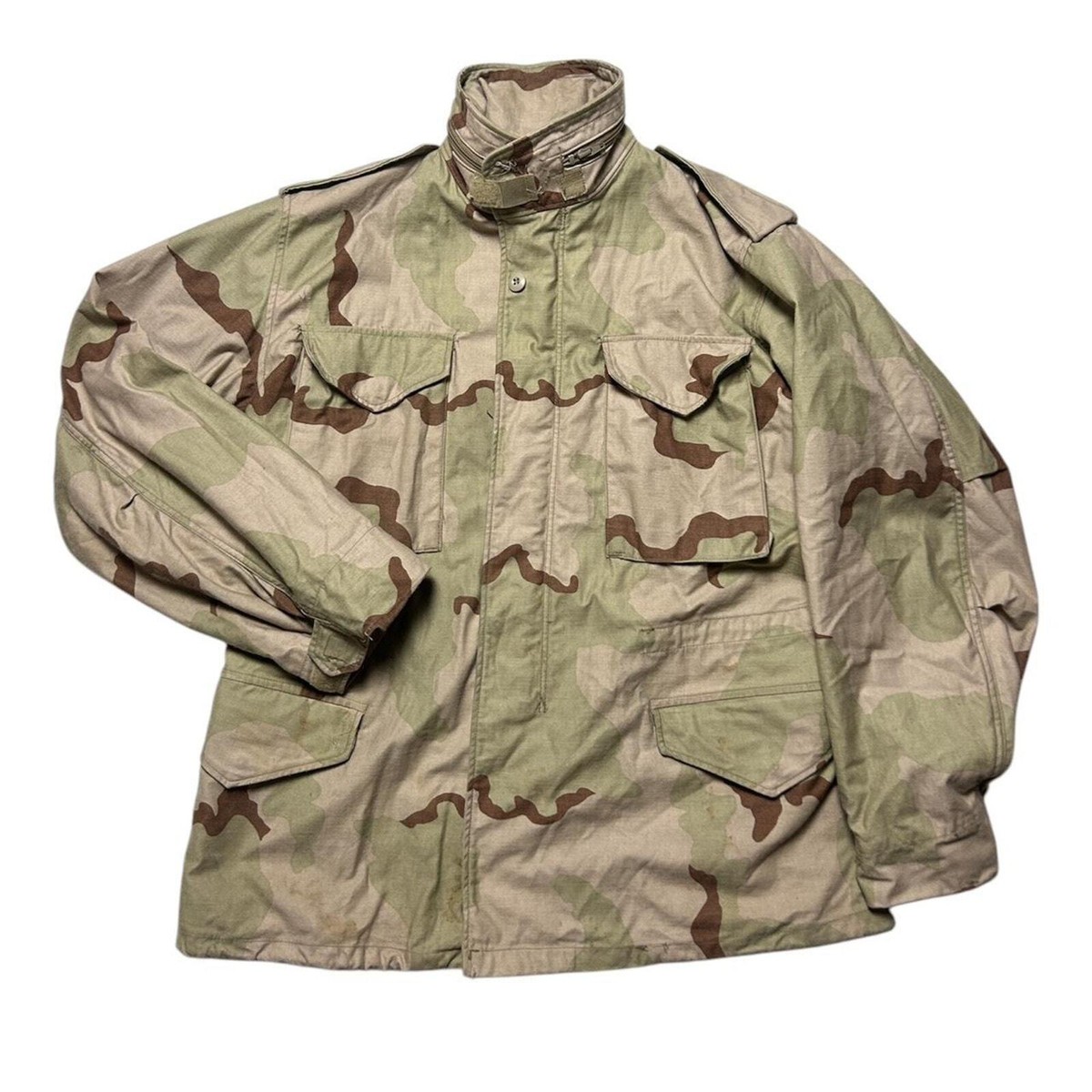 80s デッドストック　M65 FIELD JACKET 3C MEDIUM 80'S US Army M-65 3rd Military Field Jacket Made in USA