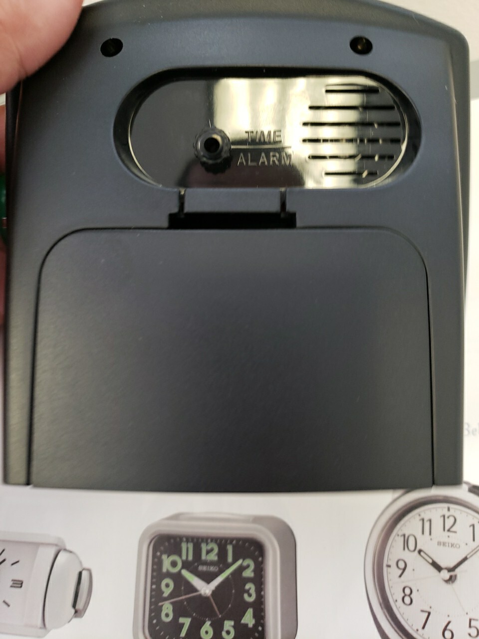 SEIKO MELODY ALARM CLOCK SNOOZE QHP008SLH 🎁 NO BOX!!!!