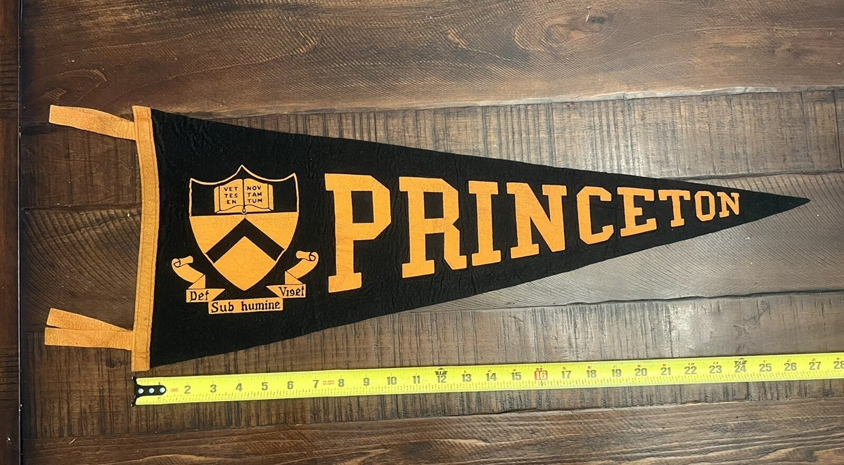 60s PRINCETON ビンテージ ペナントアメリカ製made in USA Vintage Princeton 27