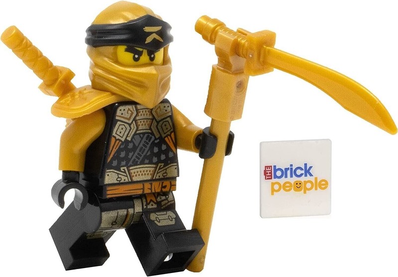 LEGO Ninjago: Cole Crystalized Minifigure with Dual Gold Weapons 892295